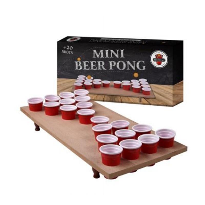 Mini beer pong