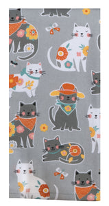 Cat Patch Cool Cat Terry Towel